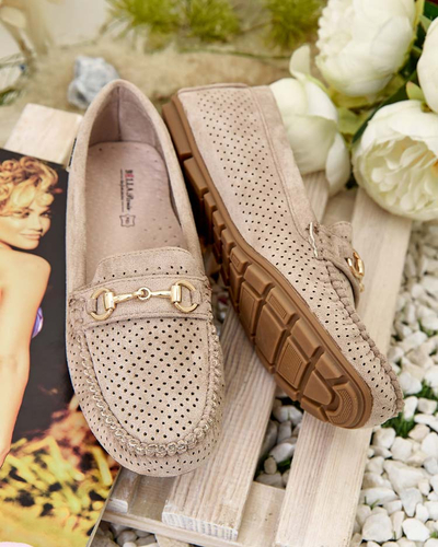 Royalfashion Ženski ažurasti mokasini Mill