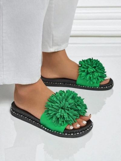 Royalfashion Ženski natikači z ravnim podplatom Flora Blide