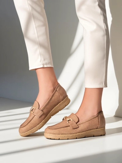 Royalfashion Ženske balerinke z okrasjem na prstu