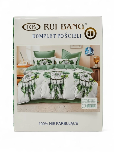 Royalfashion Posteljnina z vzorcem 180x200 komplet 3 DELI