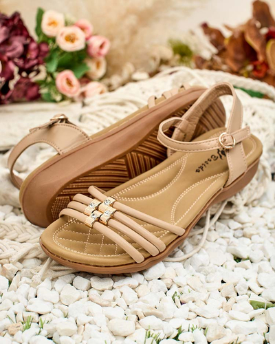Royalfashion Okrašeni ženski sandali Sun Crusher