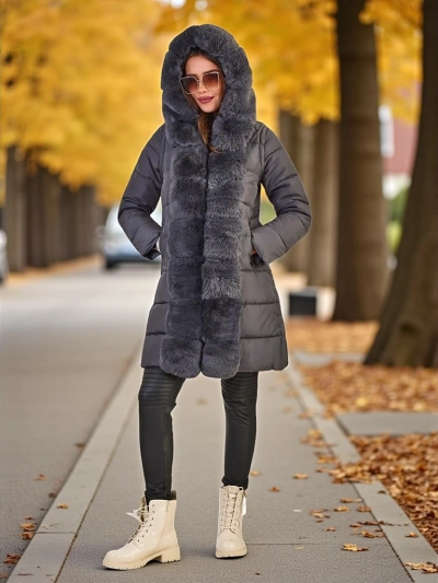 Royalfashion Ženska jakna s odvojivim rukavima