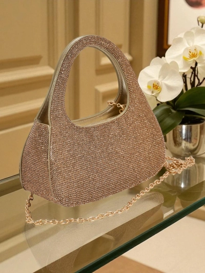 Royalfashion Ženska clutch torbica s cirkoni Myra Quill