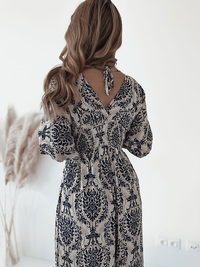 Royalfashion Vzorčast ženski kombinezon