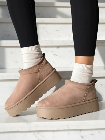 Royalfashion Ženski kratki škornji a'la snežni škornji Ozozi