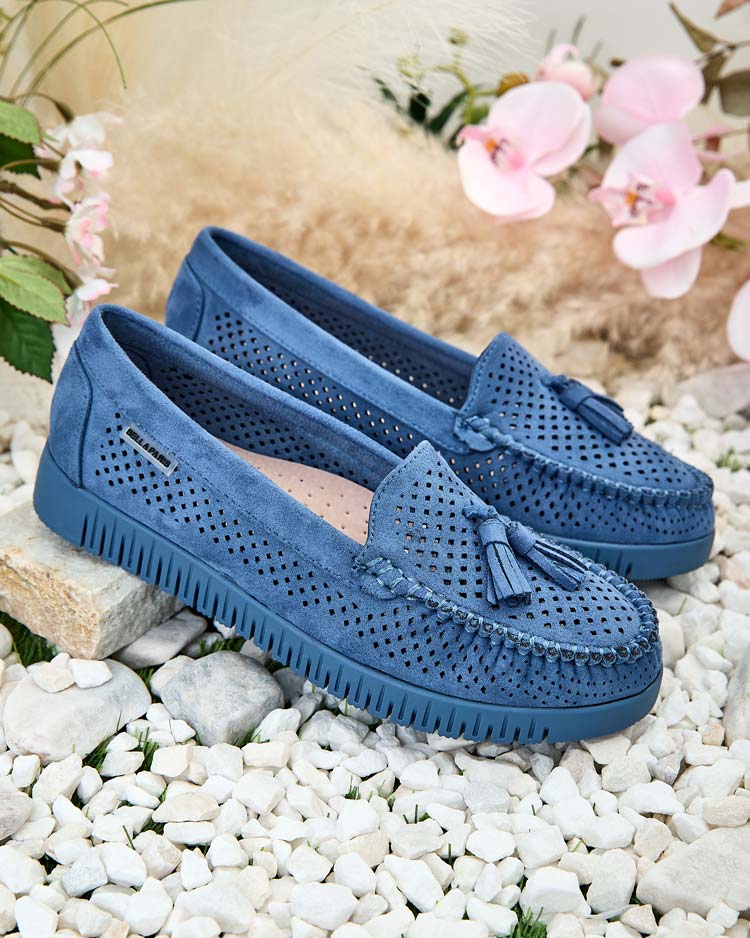 Royalfashion Ženski ažurasti mokasini Molaffa