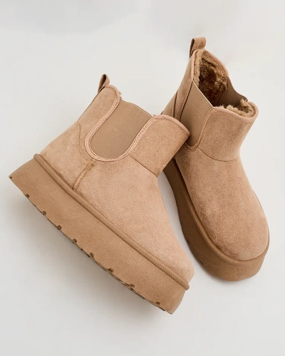 Royalfashion Ženski kratki škornji Nomas a'la snow boots