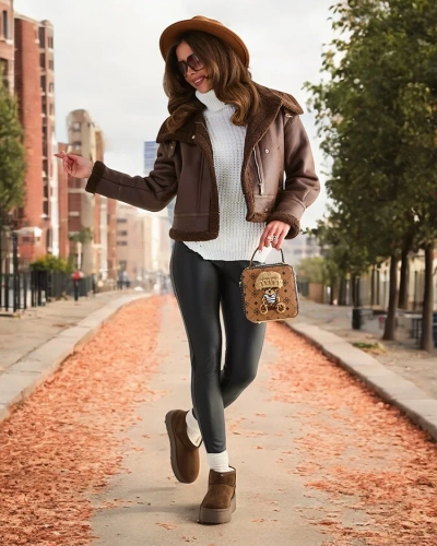 Royalfashion Ženska motociklistička jakna