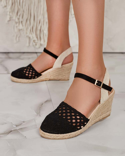 Royalfashion Ženske espadrile Sintoles na petah