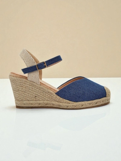 Royalfashion Ženski sandali z wedge peto Solara Espadrilles