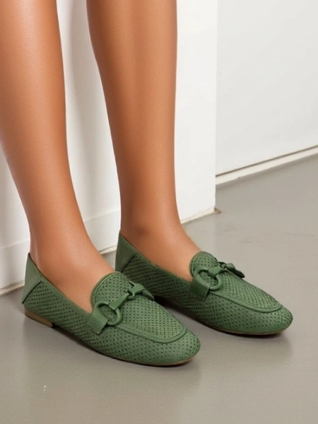 Royalfashion Ženske perforirane loaferice Laamba