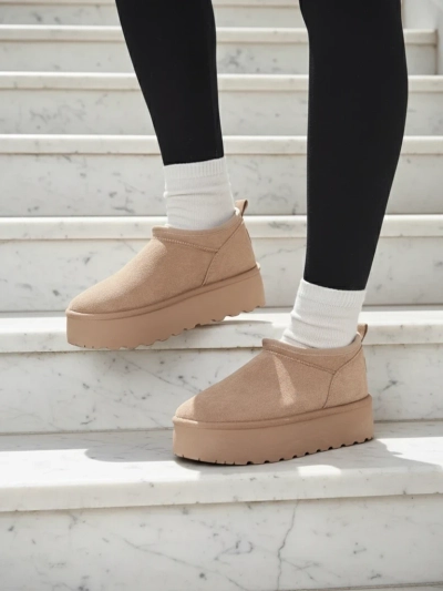 Royalfashion Ženski kratki škornji a'la snežni škornji Ozozi