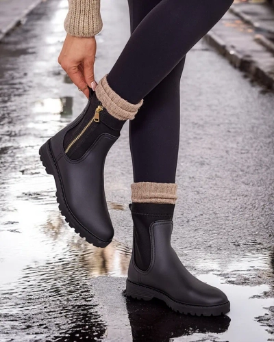 Royalfashion Women's Dasilia matte wellingtons