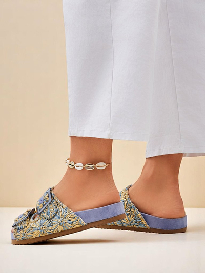 Royalfashion Ženski sandali z zaponkami Samorra