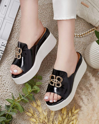 Royalfashion Lakirane ženske japonke na Sailla