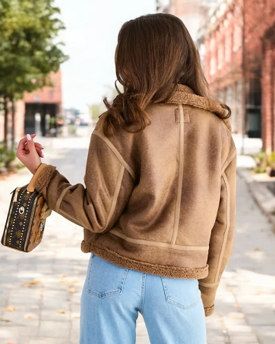 Royalfashion Ženska motociklistička jakna