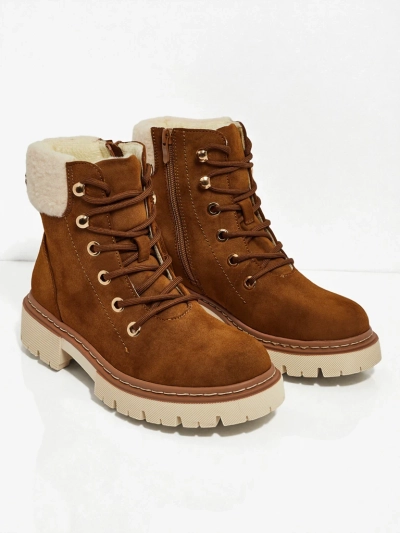 Ženski gležnarji s krznom Tessara