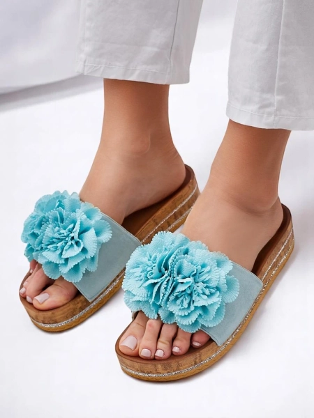 Royalfashion Ženske japonke s cvetlicami Focce