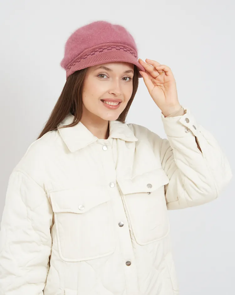 Royalfashion Ženski Beret sa šilterom