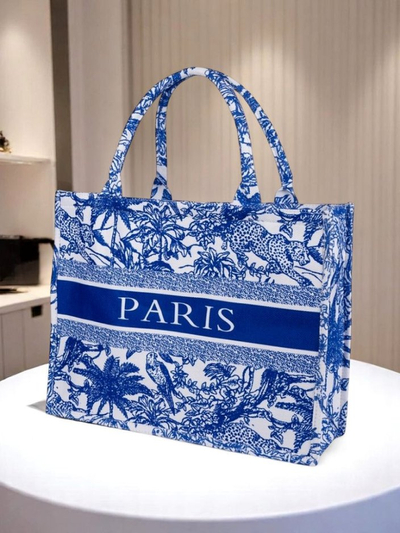Royalfashion Platnena torba Paris Garden