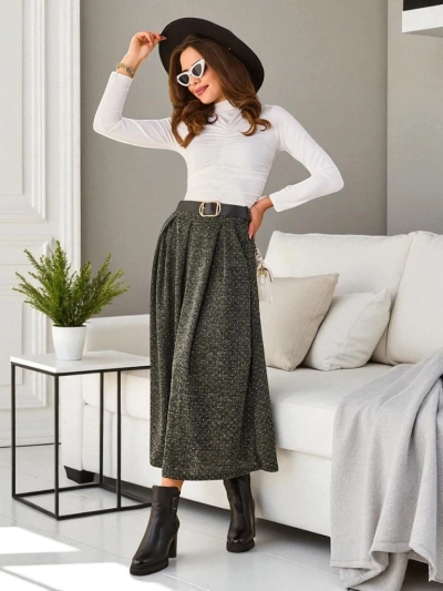 Royalfashion Damski midi krilo