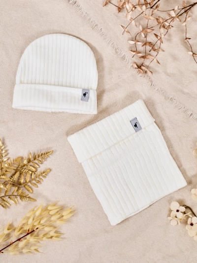 Royalfashion Zimski Univerzalni Set - kapa s toplom oko vrata