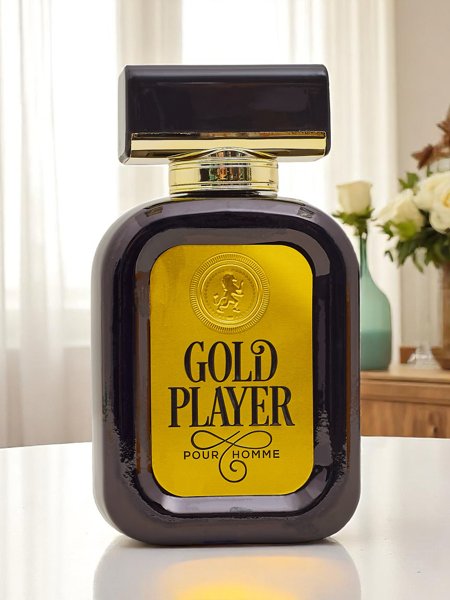 Navdihnjen eau de parfum za moške Gold Player Black