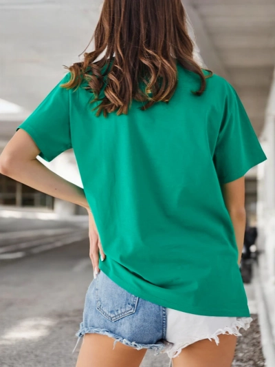 Royalfashion Ženska bombažna bluza s printom