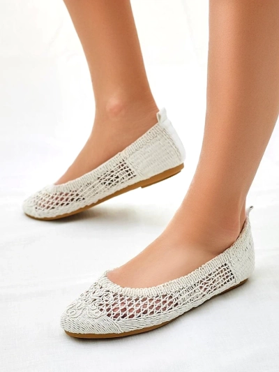Royalfashion Ženske perforirane balerinke Annete