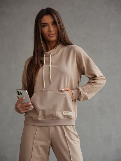 Royalfashion Ženski bombažni sproščeni komplet