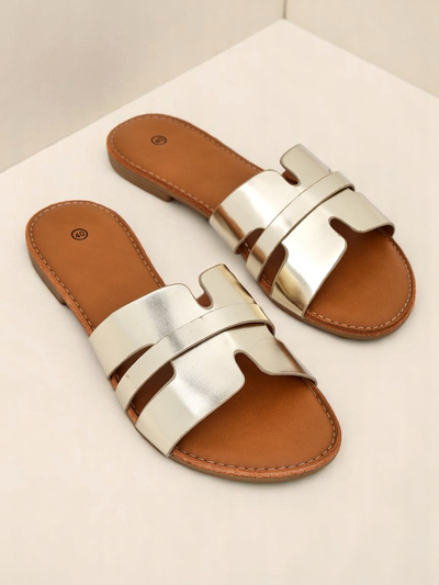 Royalfashion Dámske šľapky s plochou podrážkou Livia Soft