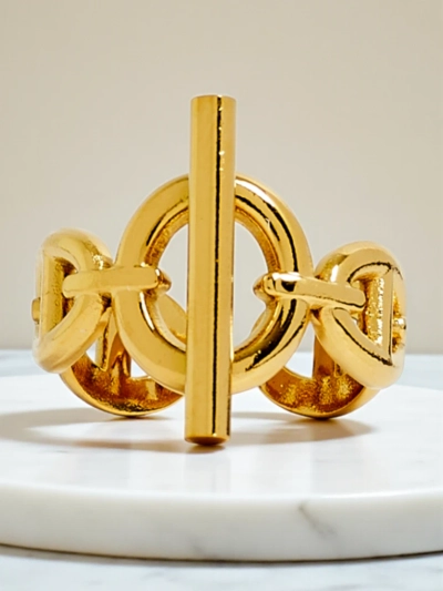 Dolce Vita zapestnica z obročem z okrasnimi obeski