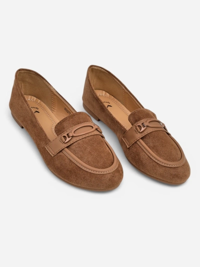 Royalfashion Ženski ekološki semiš loafers Zammei