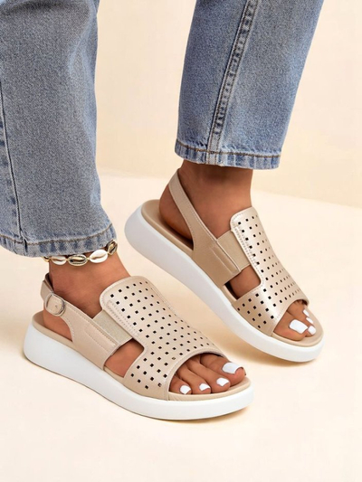 Royalfashion Moteriški sandalai ant storesnio pado BreezyStep