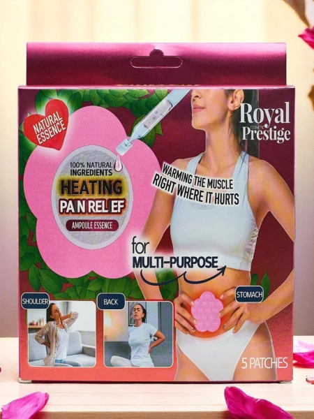 Naravni grelni obliži za lajšanje bolečin – 5 kosov