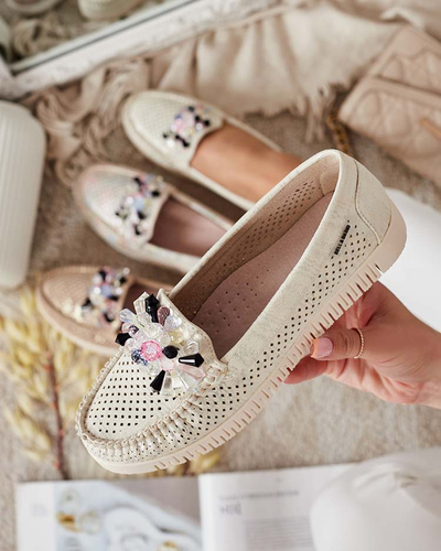 Royalfashion Women's beaded openwork mokasini Nasfali