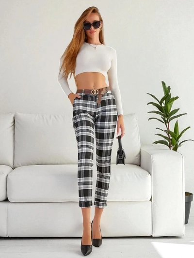 Royalfashion Ženske hlače iz blaga