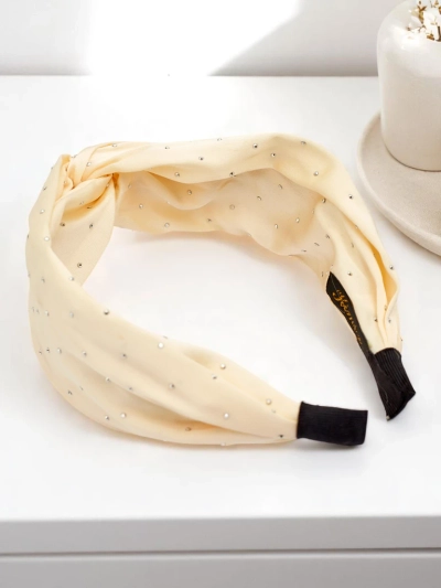 Royalfashion Naglavni trak s kristali Shine Twist