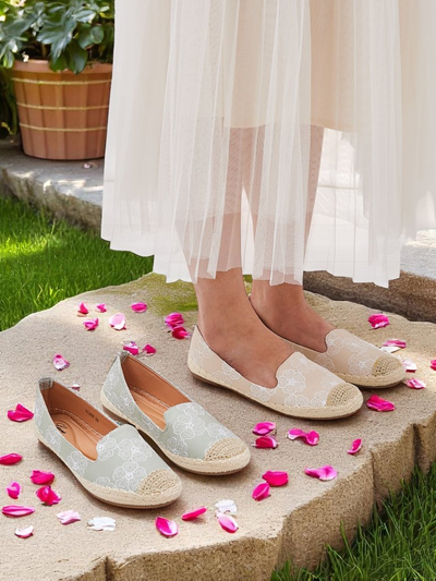 Kraljevski stil Ženske espadrile BlossomSteps