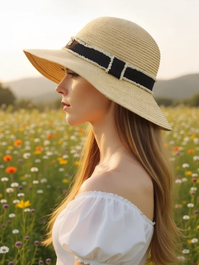 Royalfashion Ženska slamnik Sunny Meadow