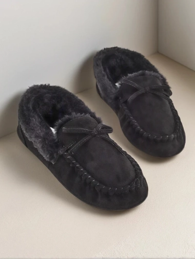 Royalfashion Ženska mokasina s krznom Ahtikes