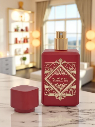 Aurora Sublime Badee Al Oud 50 ml - Orientalski parfum v rdečem flakonu