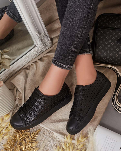 Royalfashion Women's Navet Openwork Sneakers