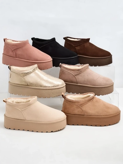 Royalfashion Ženski kratki škornji a'la snežni škornji Ozozi