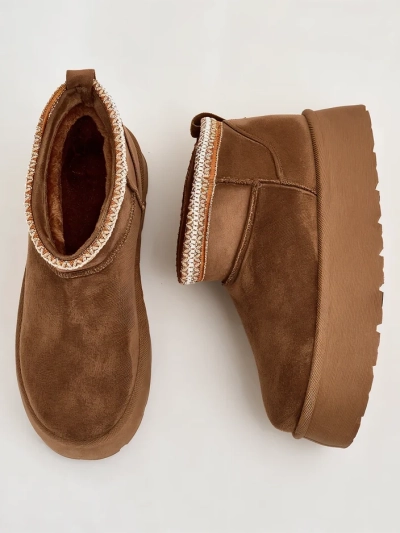 Royalfashion Ženski kratki škornji a'la snežni škornji Xoalla