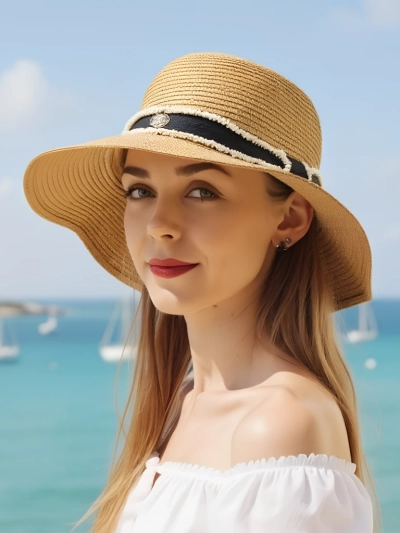 Royalfashion Ženski slamnik Sunny Meadow