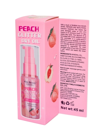 Poletni sprej – Tekoči osvetljevalec za obraz in telo Breskev