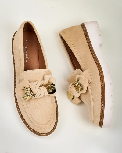 Royalfashion Ženski mokasini z lokom Ezizer