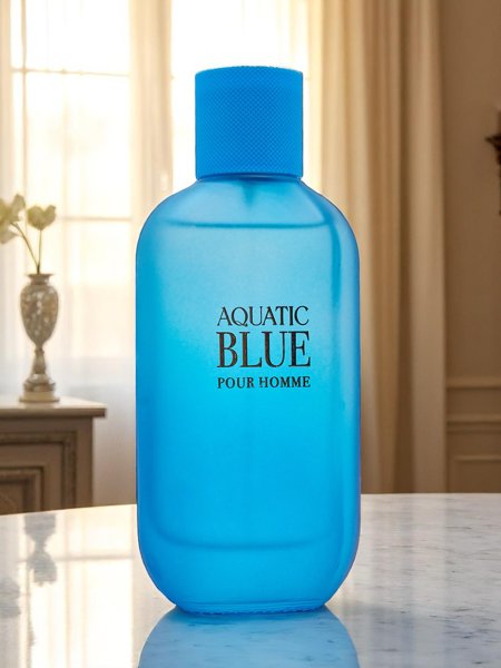 Navdihnjen eau de parfum za moške AQUATIC BLUE