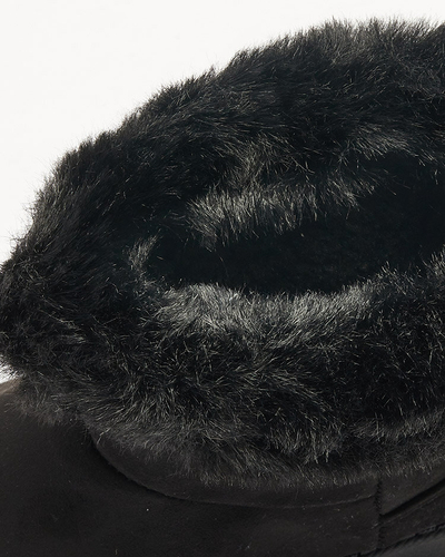 Royalfashion Ženski škornji a'la snežni škornji z ornamentom Galaes